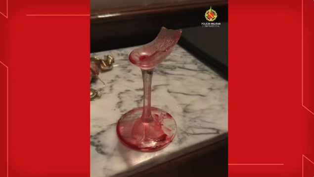 Vídeo viraliza mostrando advogado usando taça de vinho para agredir homem em Brasília