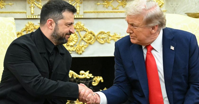 Ucrânia sugere batizar área contestada com o nome de Trump