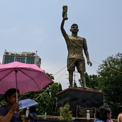 A polêmica que resultou na retirada da estátua de Messi na Índia