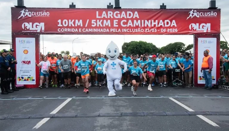 Brasília dá início a nova edição da corrida inclusiva que atraiu 11 mil participantes