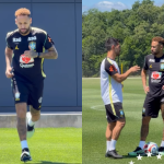 Mavie, filha de Neymar, vence o receio do Canarinho Pistola e conquista os torcedores
