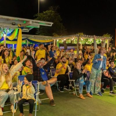 Telão monumental e arquibancada livre na W3 Sul para Brasil x Noruega; confira como garantir sua presença