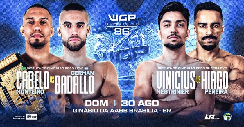 Domingo será marcado por edição gratuita do principal torneio de kickboxing da América Latina no DF