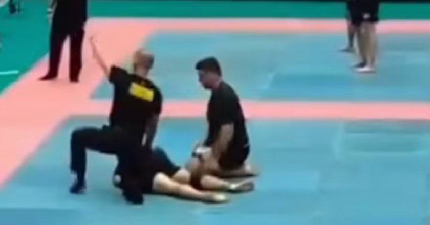 Atleta de jiu-jitsu fica sem movimentos após golpe proibido em competição no Paraná