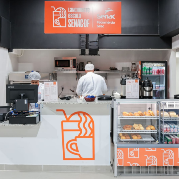 Senac-DF inaugura lanchonetes-escola nos centros do Setor Comercial Sul