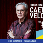 Sesc celebra 80 anos com Caetano Veloso e dois dias de atendimentos no Taguaparque