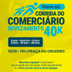 Inscrições Abertas para a Corrida do Comerciário: Participe do Revezamento de 40 km!