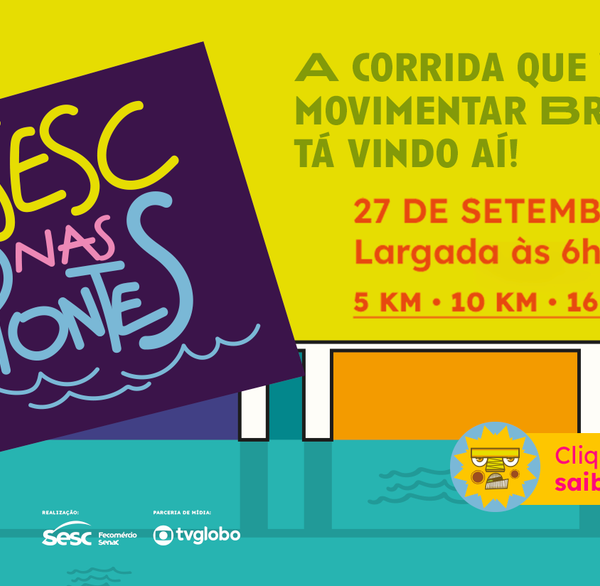 Abertas as inscrições para a terceira edição do Sesc nas Pontes